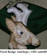 Wood Badge Antelope