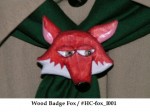Wood Badge Fox